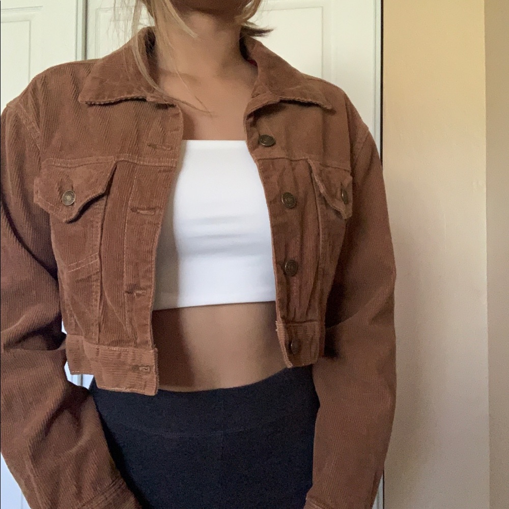 PacSun Corduroy Cropped Jacket